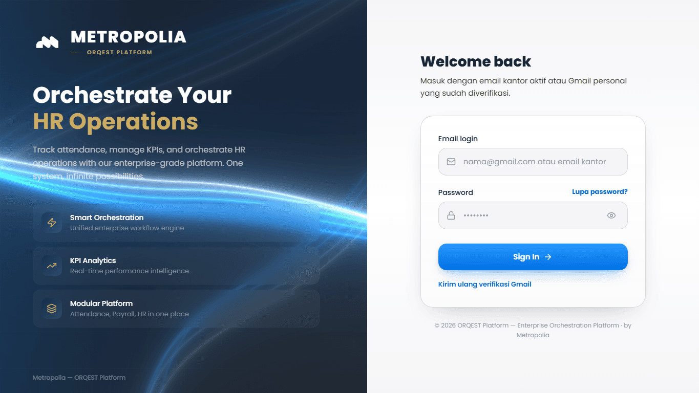 01. Login and Read the Dashboard - Login desktop
